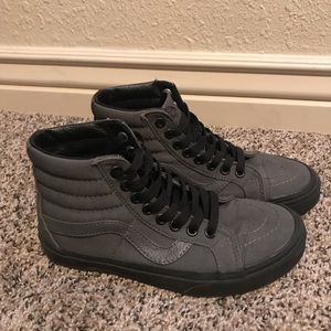 Sk8 Hi Grey Vans, perfect condition!